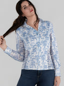 Dapplebay Equestrian Toile Western Riding Top-Moonrise