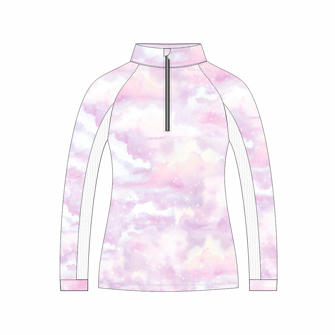 Dapplebay Kids Lavender Haze 1/4 Zip - Long Sleeve - Dapplebay.com