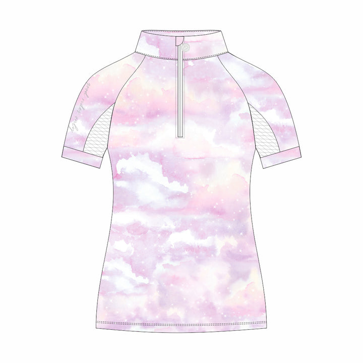 Dapplebay Kids Lavender Haze 1/4 Zip - Short Sleeve - Dapplebay.com