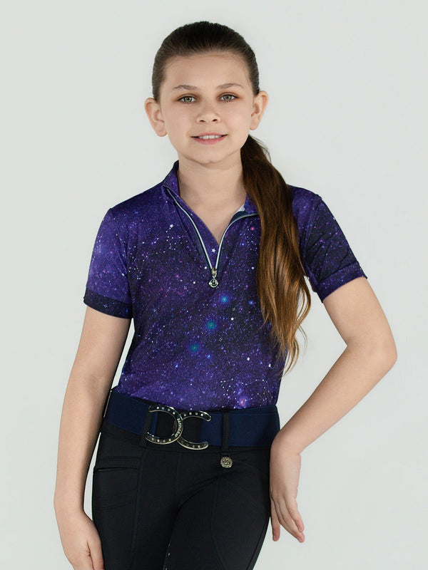 Dapplebay Kids Constellation 1/4 Zip - Short Sleeve