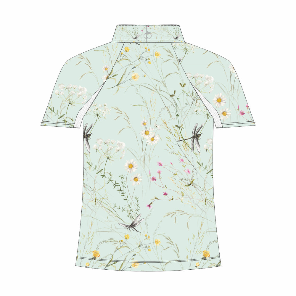 Dapplebay Kids Dragonfly Meadow 1/4 Zip - Short Sleeve - Dapplebay.com