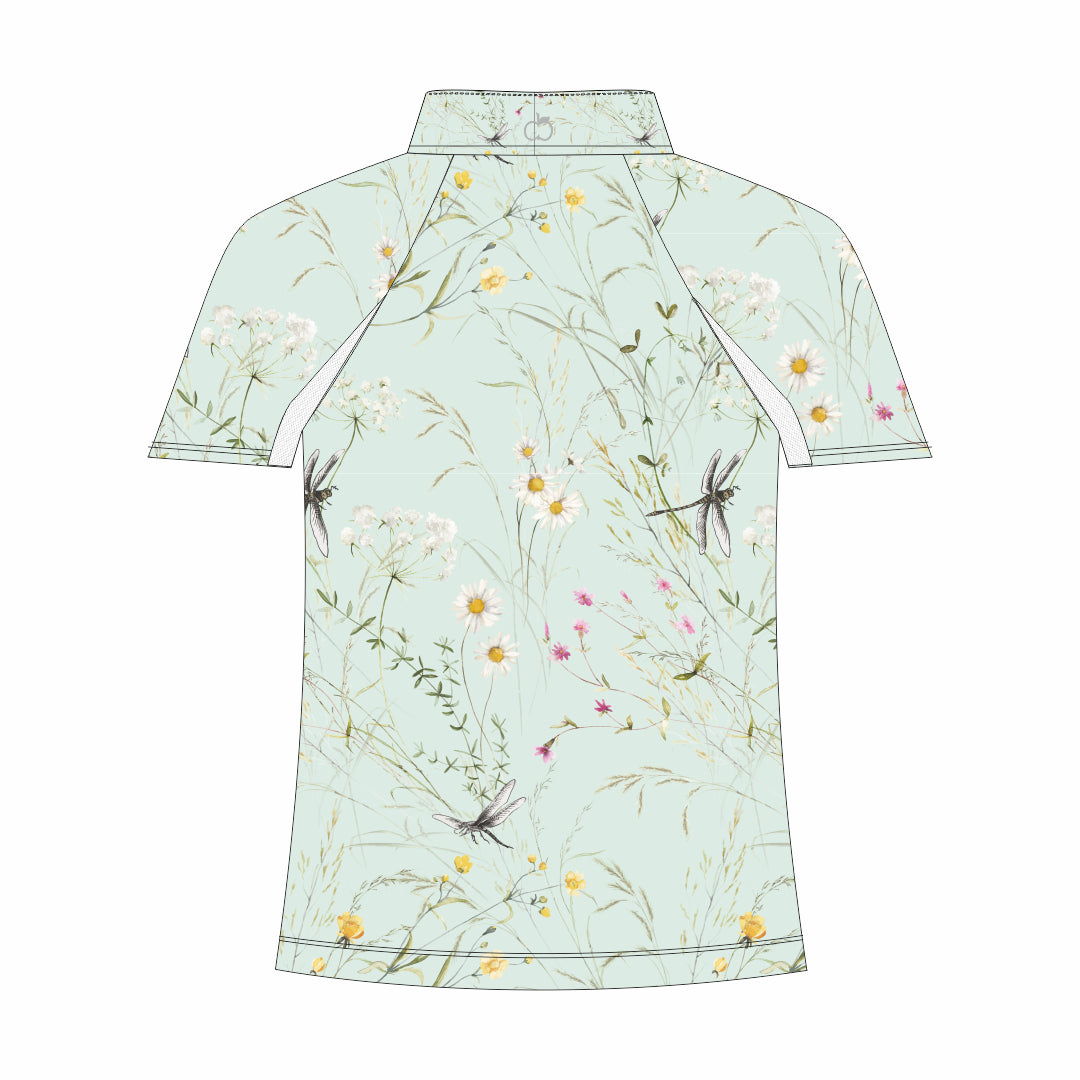 Dapplebay Kids Dragonfly Meadow 1/4 Zip - Short Sleeve - Dapplebay.com