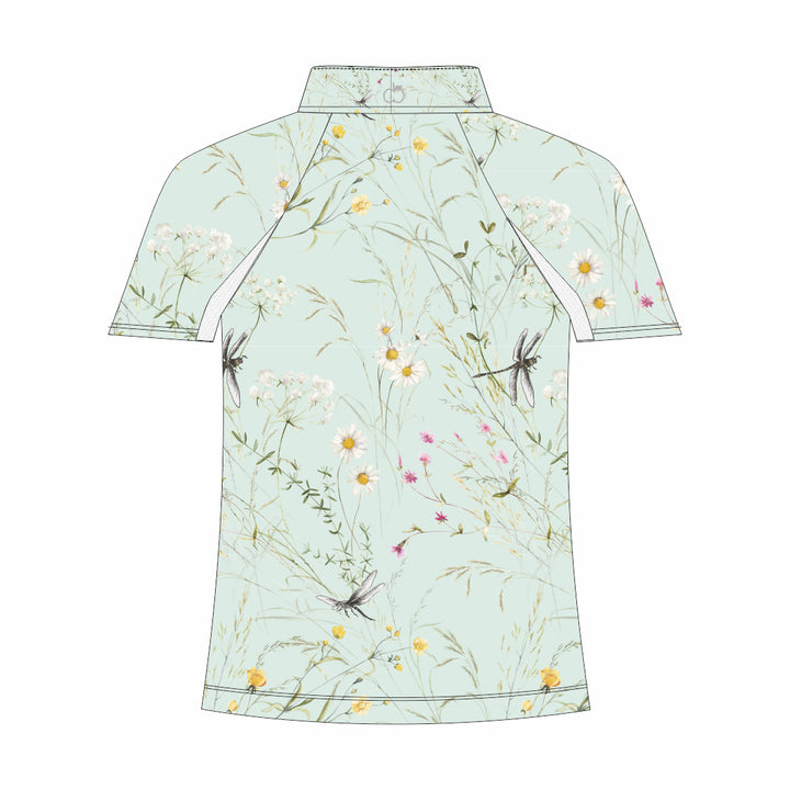 Dapplebay Kids Dragonfly Meadow 1/4 Zip - Short Sleeve - Dapplebay.com
