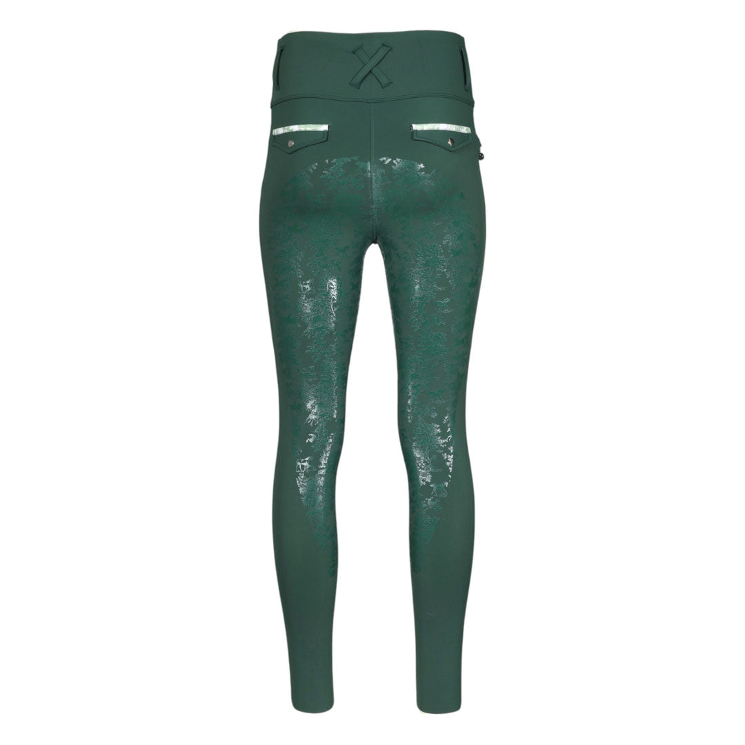 Dapplebay Kids Equestrian Toile Essential Tights - Dapplebay.com