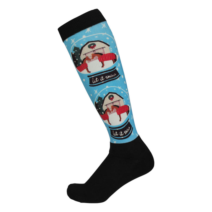 Dapplebay Let It Snow Slick Boot Socks - Dapplebay.com