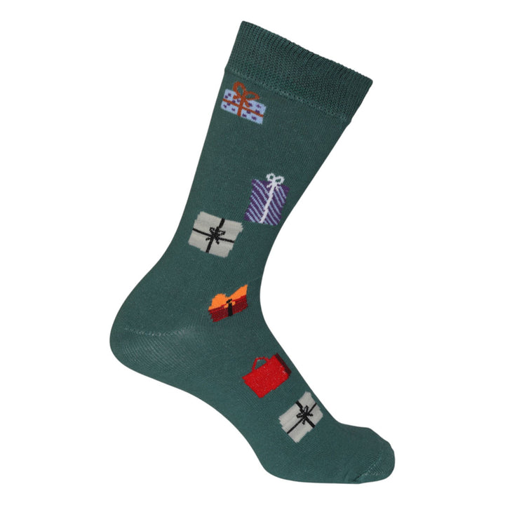 Dapplebay Santa Bay-by Knit Crew Socks