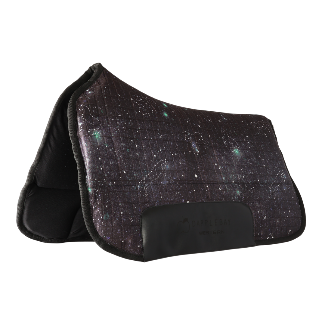 Dapplebay Midnight Constellation Western Saddle Pad