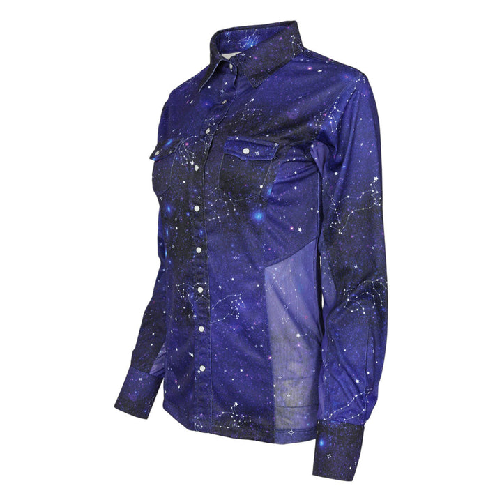 Dapplebay Constellation Western Shirt-Navy/Multi - Dapplebay.com