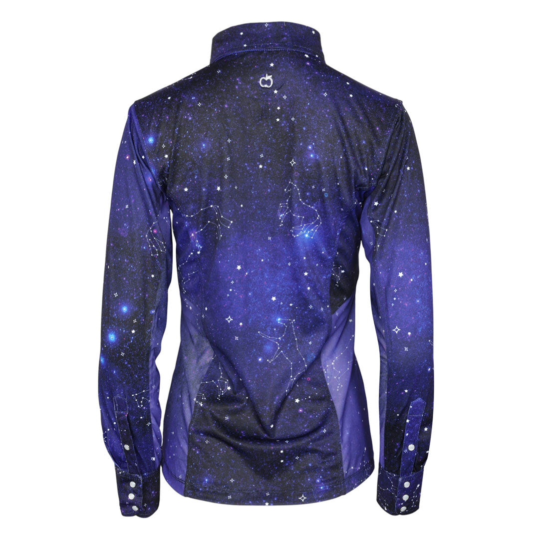 Dapplebay Constellation Western Shirt-Navy/Multi - Dapplebay.com