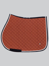 Dapplebay Sport Jump Saddle Pad-Rust