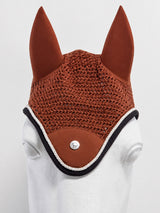 Dapplebay Sport Pony Fly Veil-Rust