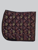 Dapplebay Autumn Toile Dressage Saddle Pad-Dark Bay