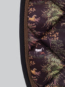 Dapplebay Autumn Toile Dressage Saddle Pad-Dark Bay