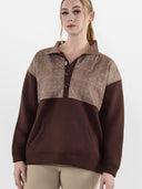 Dapplebay Heirloom 1/2 Zip Quilted Pullover-Glen Plaid