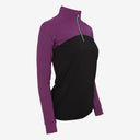 Dapplebay Lady 1/4 Riding Top - Plum/Black