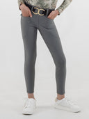 Dapplebay Kids Winter Essential Silicone Full Seat Tights-Graphite