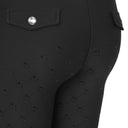 Dapplebay Winter Kid's Essential Full Seat Tights-Black