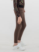 Dapplebay Kids Winter Essential Silicone Full Seat Tights-Chocolate