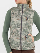 Dapplebay Lady Reversible Quilted Vest-Graphite