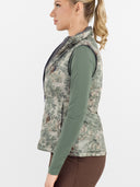 Dapplebay Lady Reversible Quilted Vest-Graphite