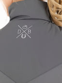 Dapplebay Lady Reversible Quilted Vest-Graphite