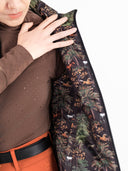 Dapplebay Lady Reversible Quilted Vest - Black