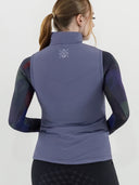 Dapplebay Lady Reversible Quilted Vest-Purple Dusk