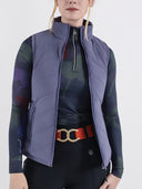 Dapplebay Lady Reversible Quilted Vest-Purple Dusk