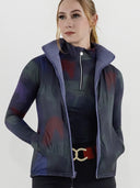 Dapplebay Lady Reversible Quilted Vest-Purple Dusk