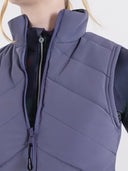 Dapplebay Lady Reversible Quilted Vest-Purple Dusk