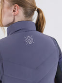 Dapplebay Lady Reversible Quilted Vest-Purple Dusk