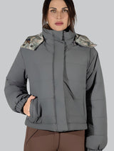 Dapplebay Reversible Puffer Jacket-Graphite