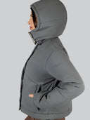 Dapplebay Reversible Puffer Jacket-Graphite