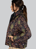 Dapplebay Reversible Puffer Jacket-Black