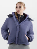 Dapplebay Reversible Puffer Jacket-Purple Dusk