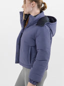 Dapplebay Reversible Puffer Jacket-Purple Dusk