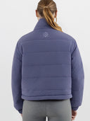 Dapplebay Reversible Puffer Jacket-Purple Dusk