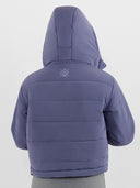 Dapplebay Reversible Puffer Jacket-Purple Dusk