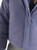 Dapplebay Reversible Puffer Jacket-Purple Dusk