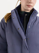 Dapplebay Reversible Puffer Jacket-Purple Dusk