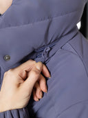Dapplebay Reversible Puffer Jacket-Purple Dusk
