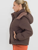 Dapplebay Reversible Puffer Jacket-Chocolate