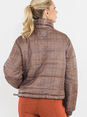 Dapplebay Reversible Puffer Jacket-Chocolate