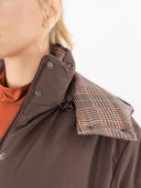 Dapplebay Reversible Puffer Jacket-Chocolate