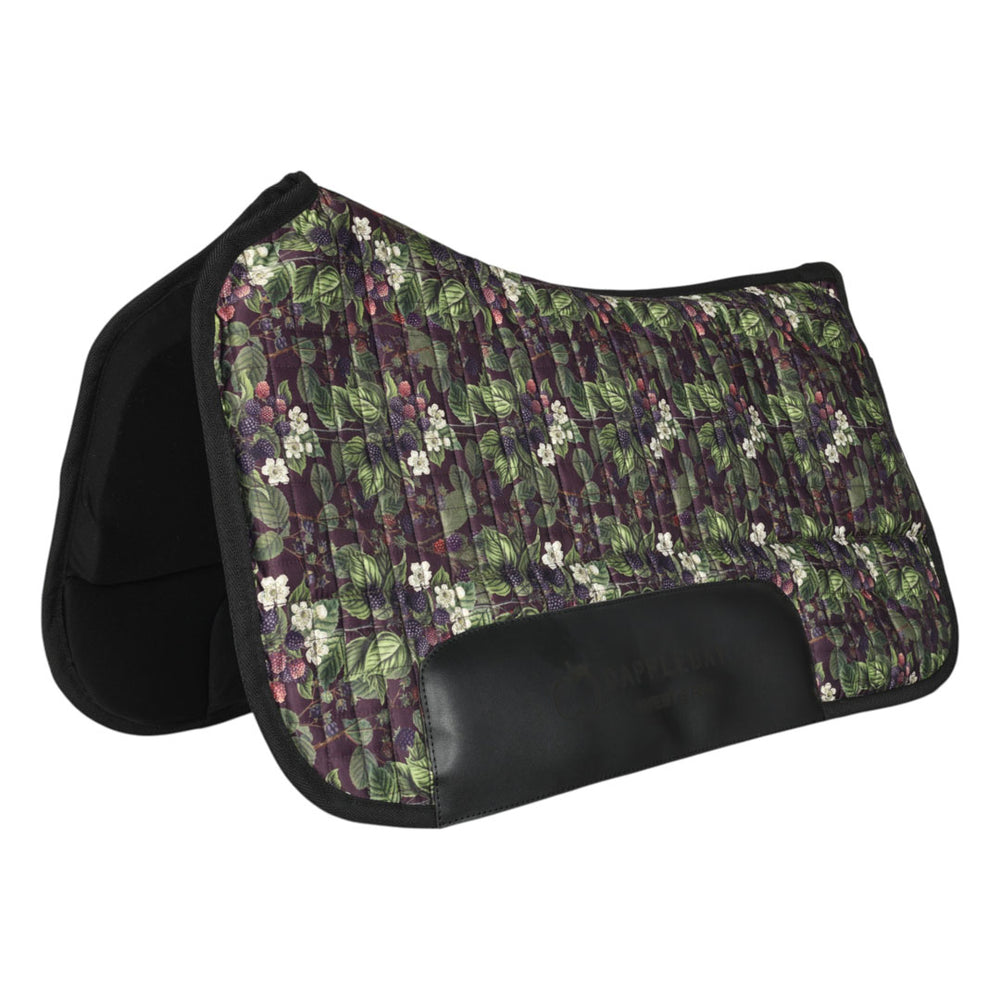 Dapplebay Blackberry Daze Western Saddle Pad - Dapplebay.com