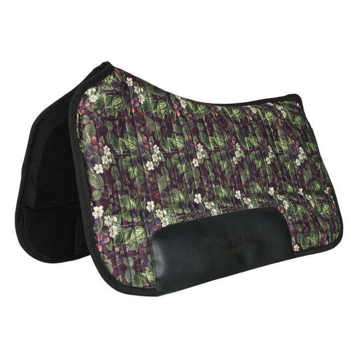 Dapplebay Blackberry Daze Western Saddle Pad - Dapplebay.com