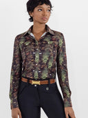 Dapplebay Autumn Toile Western Riding Top-Dark Bay