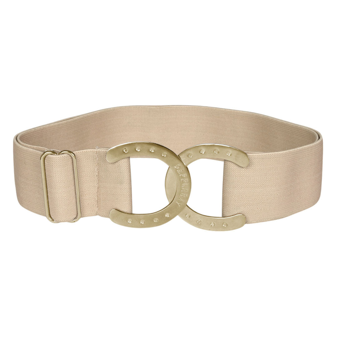 Dapplebay Horse Shoe Belt- Beige