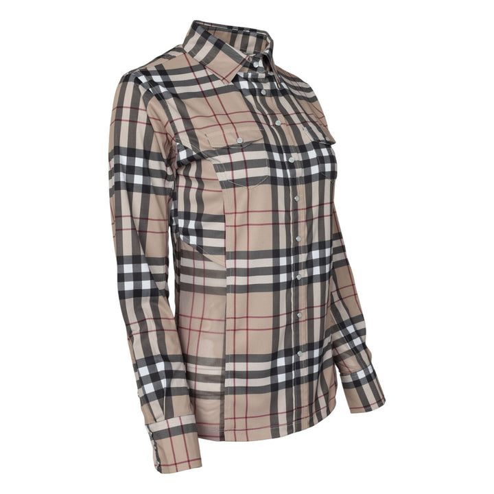 Dapplebay Holiday Plaid Western Top - Dapplebay.com