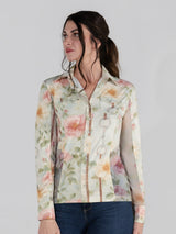 Dapplebay Vintage Floral Western Riding Top